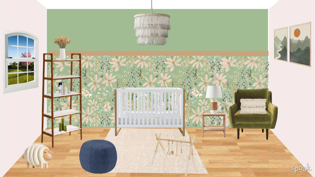 Nursery Inspo designed by Elizabeth Larkin