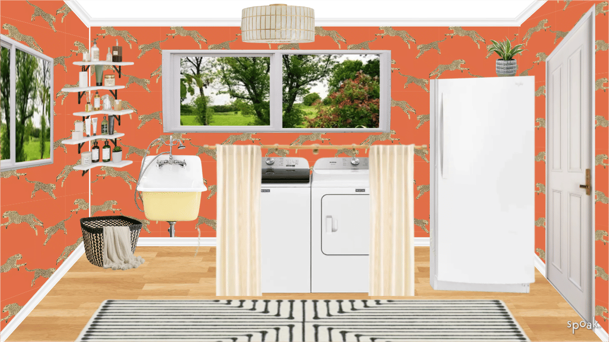 Laundry Room Inspo designed by Erika Clemens