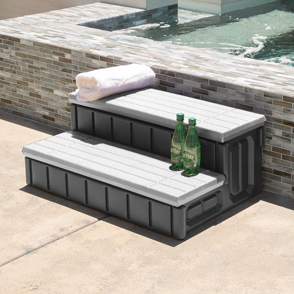 Barton 22.5'' D Slip Resistant Hot Tub Step added by sallie tyler