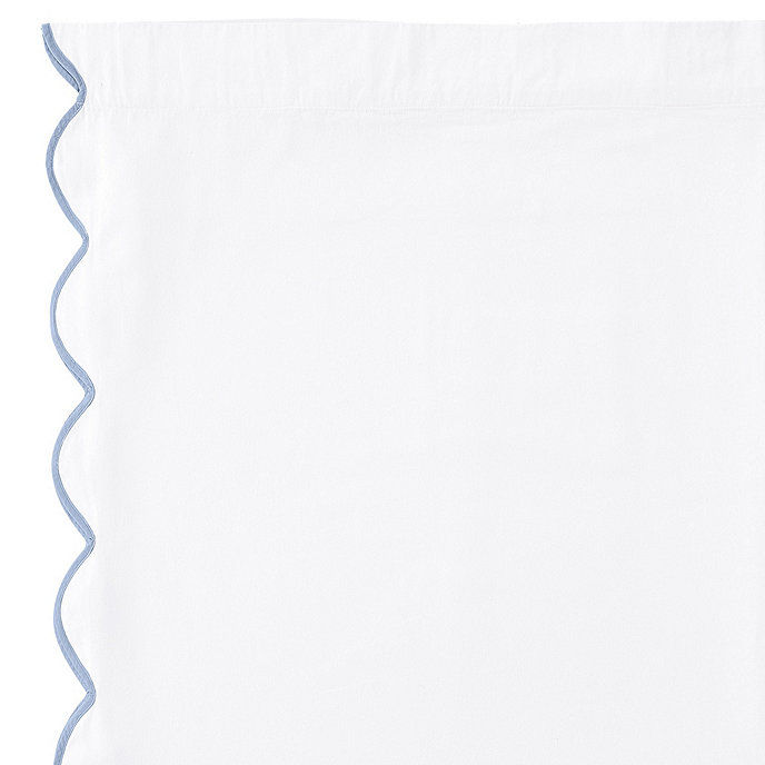 Emma Scalloped Drapery Panels - Set of 2 Cornflower added by Emily Perdue