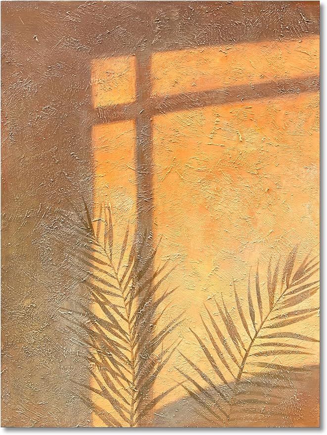 Hand-Painted Light Art Oil Painting Contemporary Abstract Oil Painting Living Room Bedroom Wall Decoration 45x30 inches added by Sarah Jackson