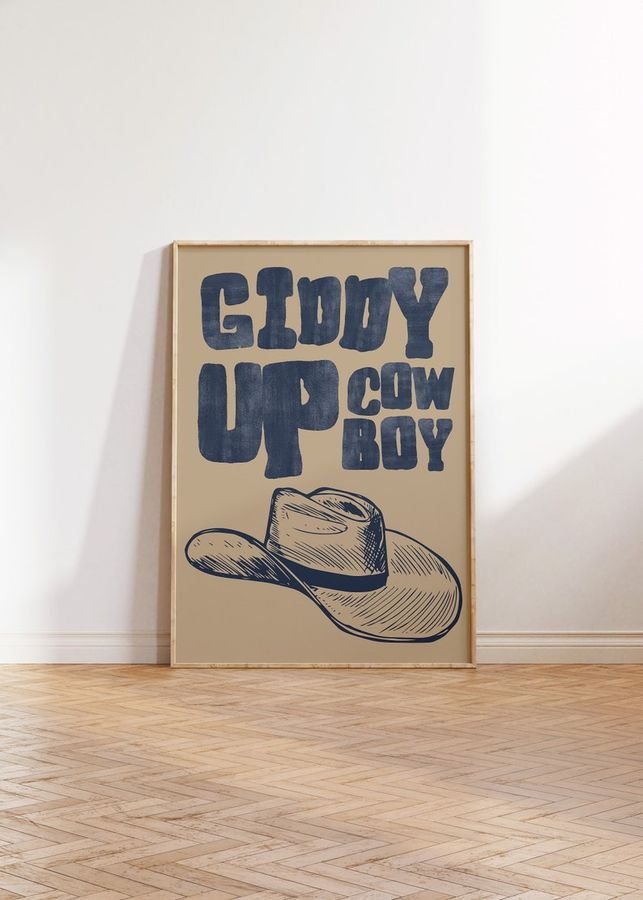 vintage western wall art cowboy added by Natasha Ross