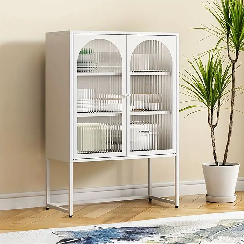 European American Style Steel Dining Side Cabinet Wine - Temu added by Sarah Jackson