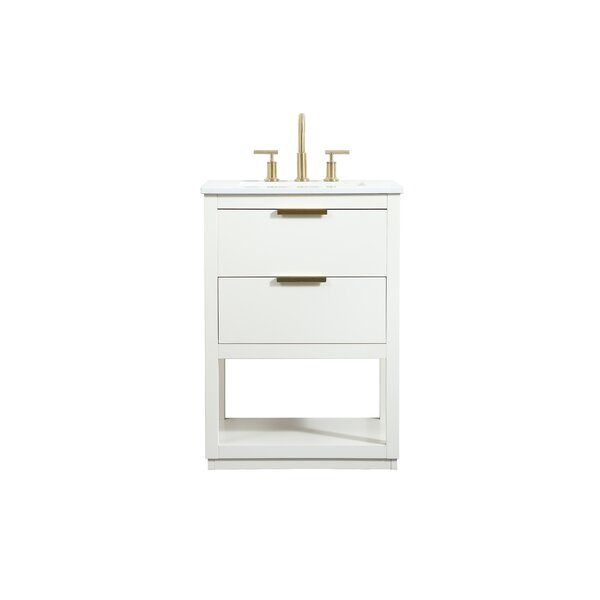 Felicity 24'' Single Bathroom Vanity added by Cornelia Spiske