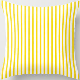 Rizzy Home Ticking Stripe Cotton Canvas Throw Pillow - Bed Bath & Beyond - 36356502 added by Laura Khokhar
