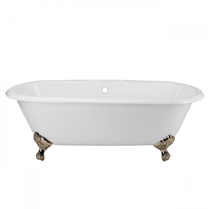 Kensington Cast Iron Double Ended Clawfoot Tub - No Faucet Drillings added by Elle Nicholson