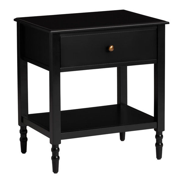 Angeletta One Drawer Solid Wood Nightstand added by Alix Langley