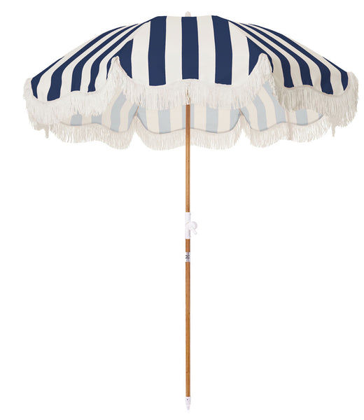 The Holiday Beach Umbrella - Navy Crew Stripe added by Spoak Member