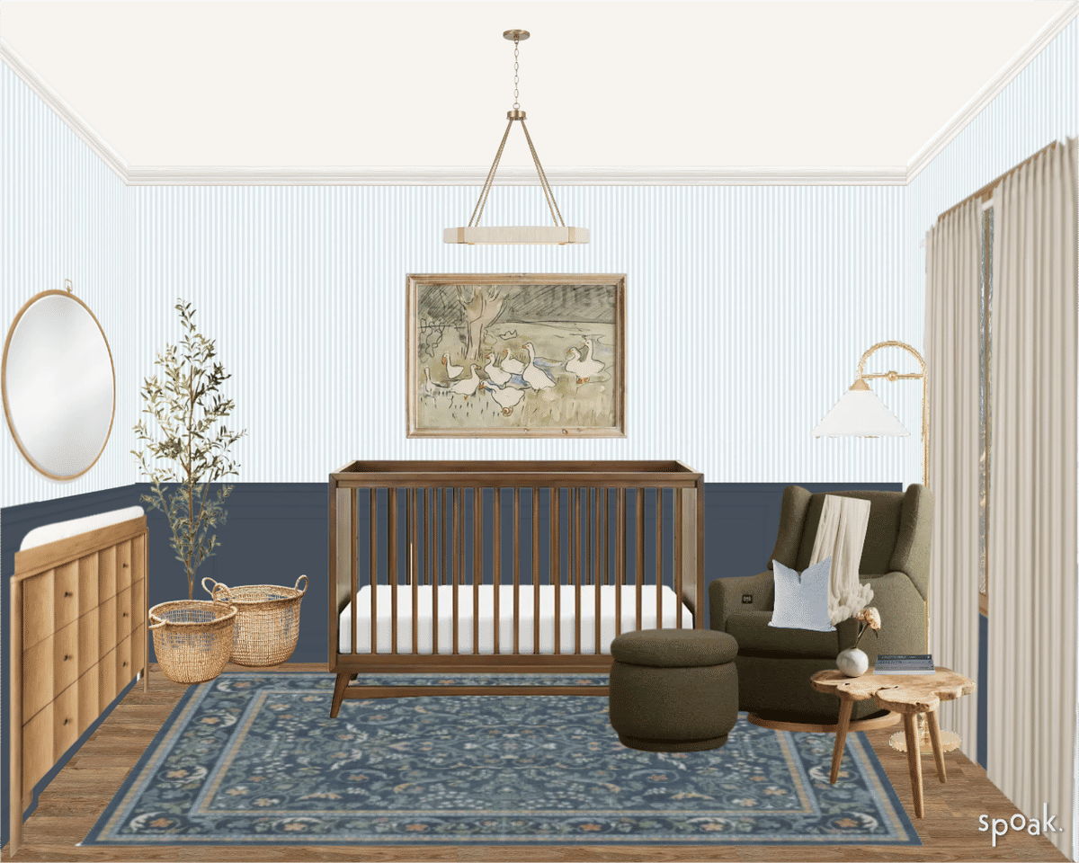 Nursery Inspiration designed by Miah Ferracuti