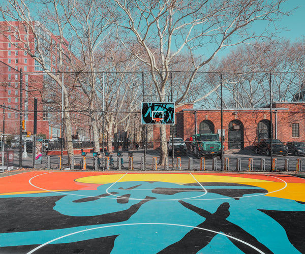 NEW YORK BASKETBALL COURT added by Brooke Schwartz