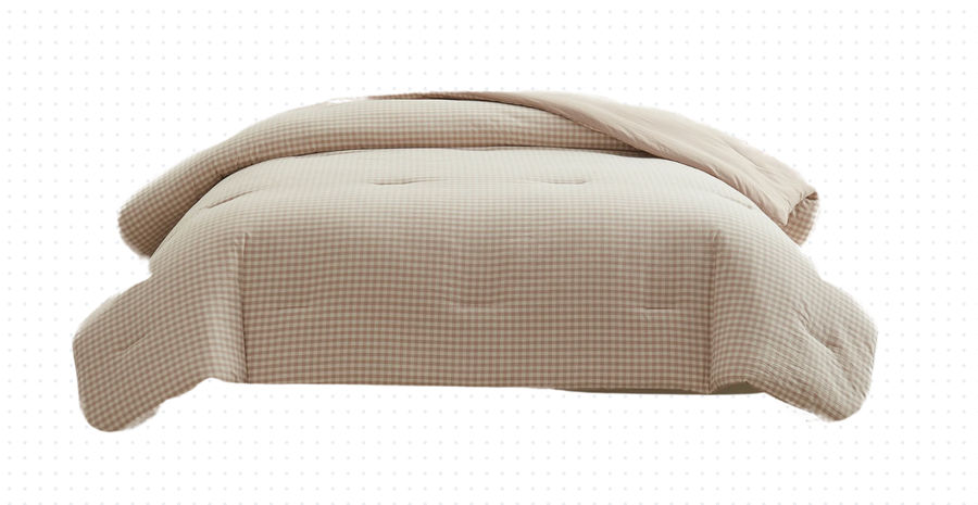 My Texas House Collins 3-Piece Taupe Gingham Cotton Comforter Set, added by Audriana Jenkins