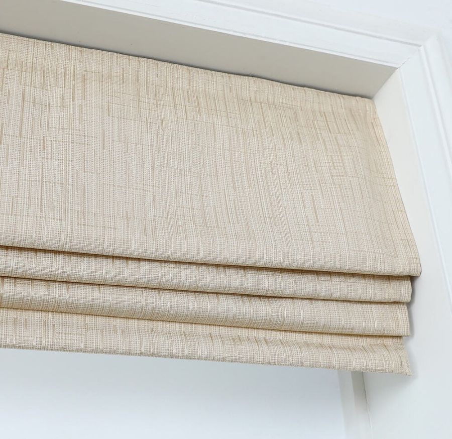 Cordless Room Darkening Roman Shades for Windows, Textured Woven Thermal Insulated Roman Blind - Walmart.com added by kristin cavender