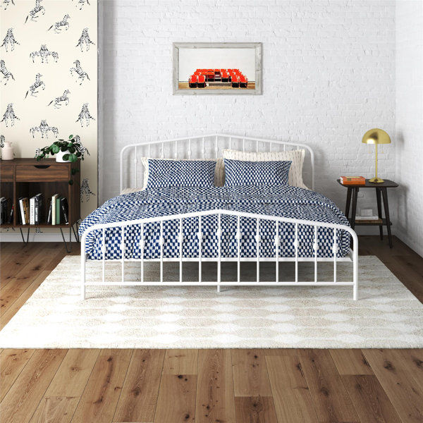 Bushwick Metal Platform Bed (KING) added by Kira Byler