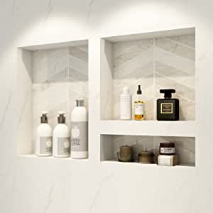 Uni-Green Tile Ready Shower Niche 32"x20",Recessed Shower Shelf Yellow added by Chloe Drage