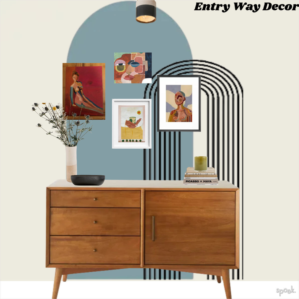 Hallway Inspo designed by Tanika Christian