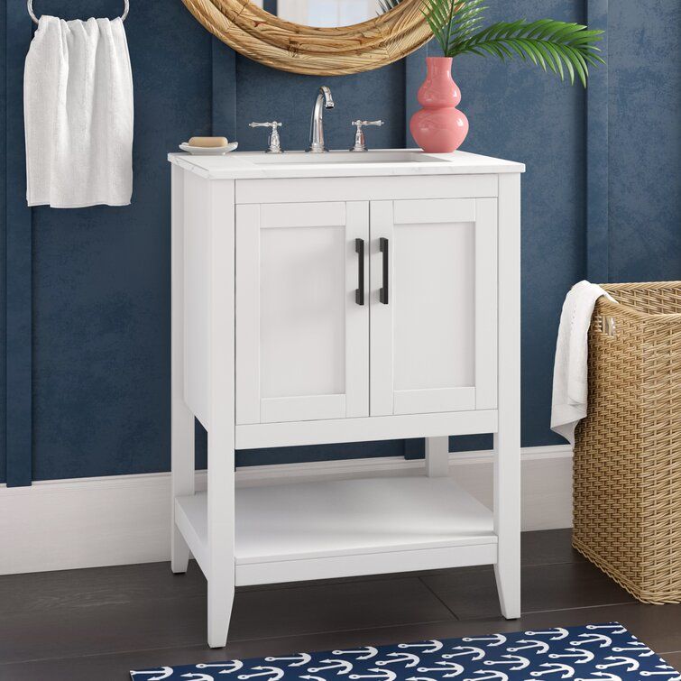 Trieste 24" Single Bathroom Vanity Set added by Brenna LaPierre