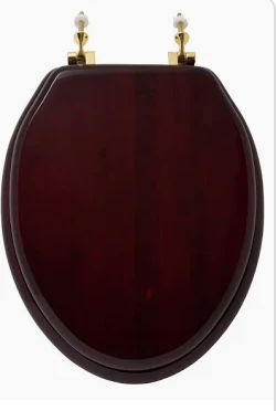 mahogany toilet seat added by Jaclyn Leninsky