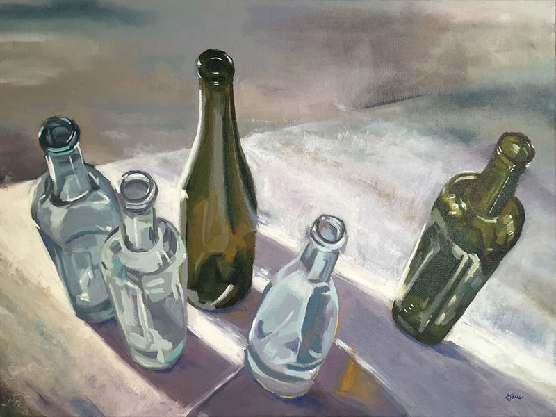 Glass Catches Light by Andrea Jeris on Artfully Walls added by Emily Wilson