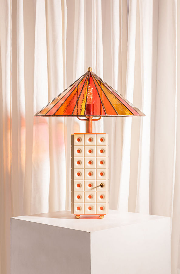 The Watts Table Lamp (green) — Lulu LaFortune added by Spoak 
