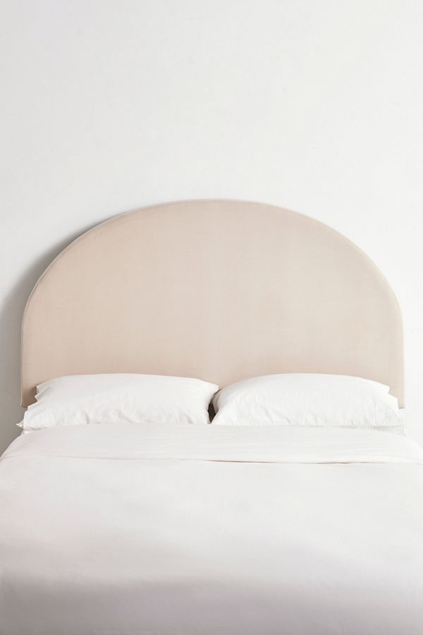 Sandra Velvet Headboard added by Where The Heart Is Designs