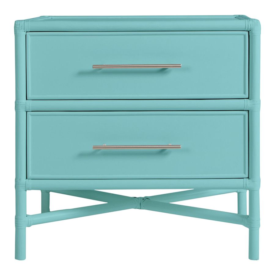 Verona Two-Drawer Nightstand in Turquoise added by Sarah Kaiser