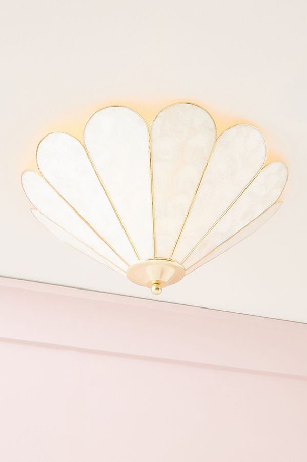 Daisy Capiz Flush Mount added by Heather Hamel