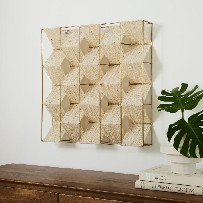 Diego Olivero Metal Woven Wool Wall Art added by Where The Heart Is Designs