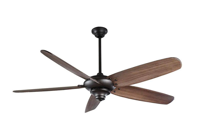 Altura II 68 in. Indoor Bronze Ceiling Fan with Downrod, Remote and Reversible Motor; Light Kit Adaptable added by KemptNO LLC