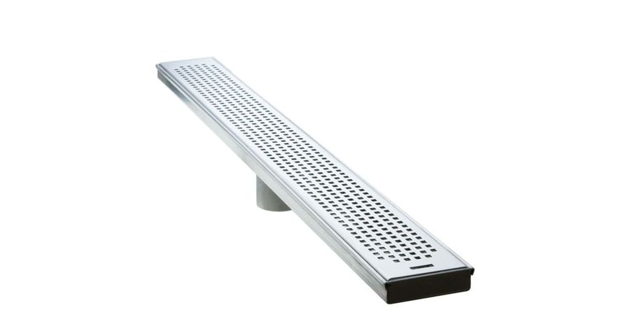 LUXE Linear Drains SP-26 26" Square Pattern Grate Linear | Build.com added by Cynthia McFarlane