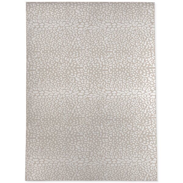 Tyngsborough Animal Print Ivory/Taupe Area Rug added by Tori Karp