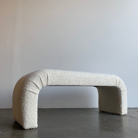 Waterfall Sherpa Bench Natural | Etsy added by Heather Hamel