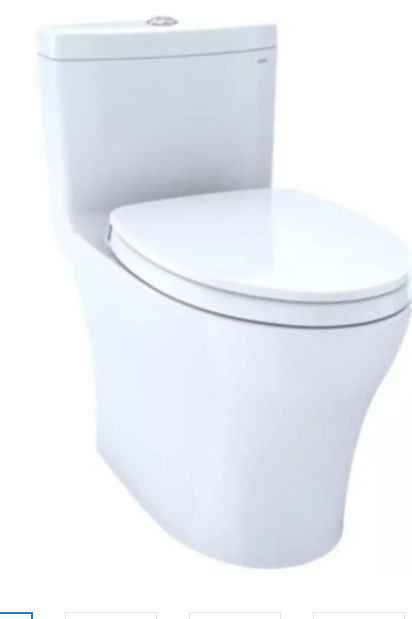 Aquia® IV 0.8 gpf/1.28 gpf Elongated Dual Flush One Piece Toilet in Cotton added by Tracy McGuire