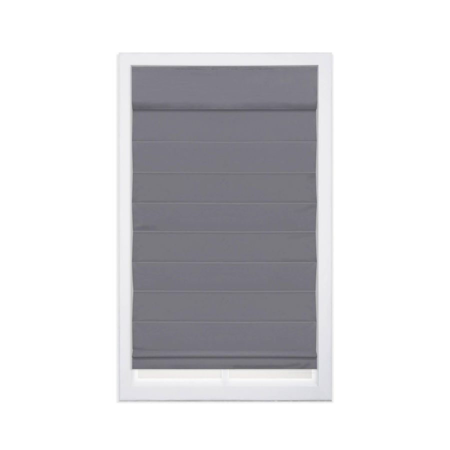 Symple Stuff Cordless Blackout 100% Cotton Roman Shade with Cellular Shade Backing & Reviews | Wayfair added by sallie tyler