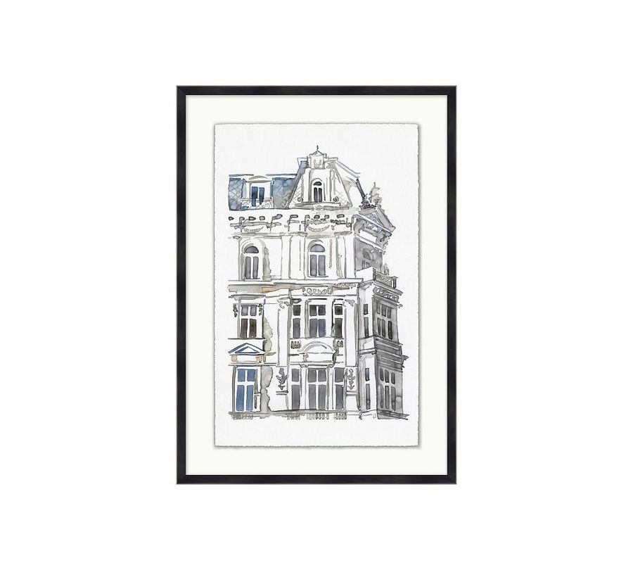 French Architecture Framed Print added by Hannah McKernan