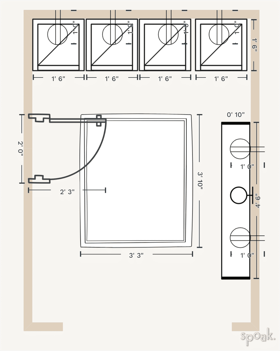 Mudroom Plan designed by Sethrina Stoddard