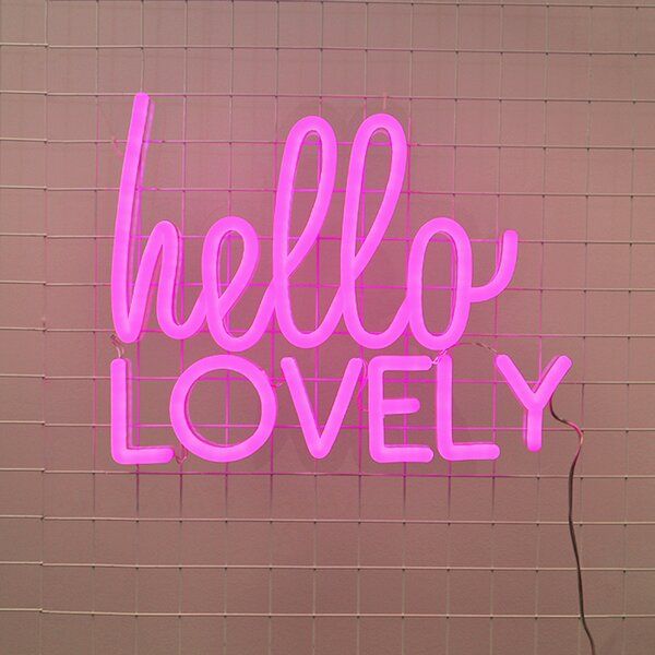 Hello Lovely 21" LED Neon Sign added by Robyn Schapiro