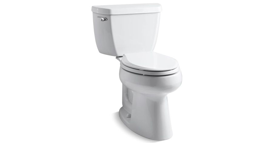 Kohler K-3658-0 Elongated Comfort Height Two Piece Toilet | Build.com added by Rebeca Hawthorne