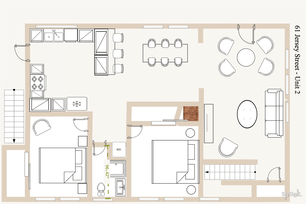 Floor Plan designed by Sacha Laustsen