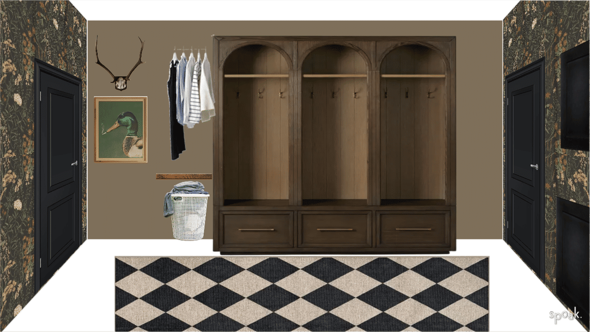 Laundry Room Inspiration designed by Kourtney Penix