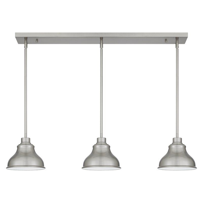 Agata 3 - Light Kitchen Island Linear Pendant added by Dini Weinstock
