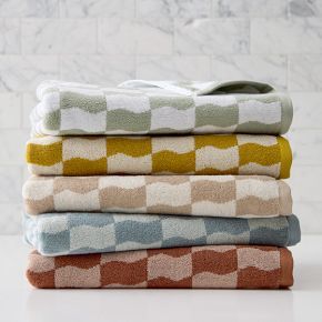 Wavy Blocks Towels added by Desert Varnish