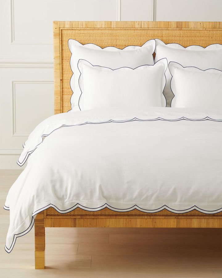 Scallop Sateen Duvet Cover added by MK Alderman