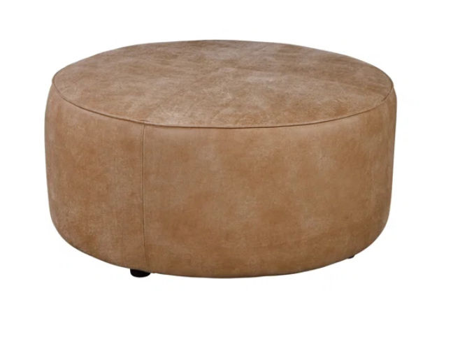 Murano Leather Ottoman | Joss & Main added by Olivia Otte