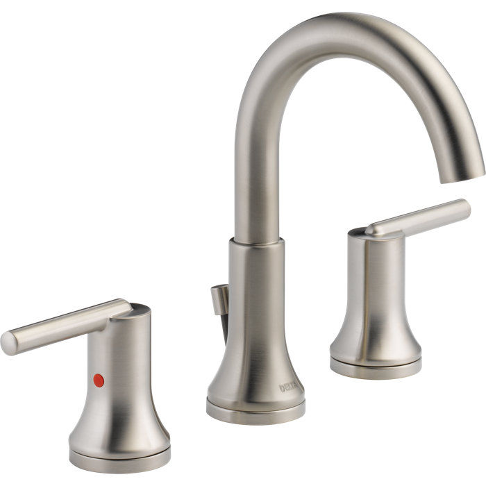 Trinsic Widespread Bathroom Faucet 3 Hole, 2-handle Bathroom Sink Faucet with Drain Assembly added by Lindsay Schultz