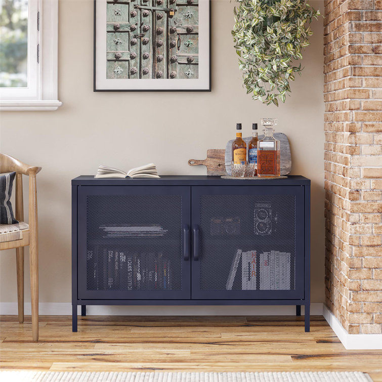 Channing 25.2" Tall Steel 2 - Door Accent Cabinet added by sallie tyler