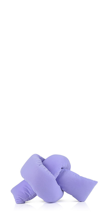 Velvet Lavender Baby Knot Pillow added by Spoak Member