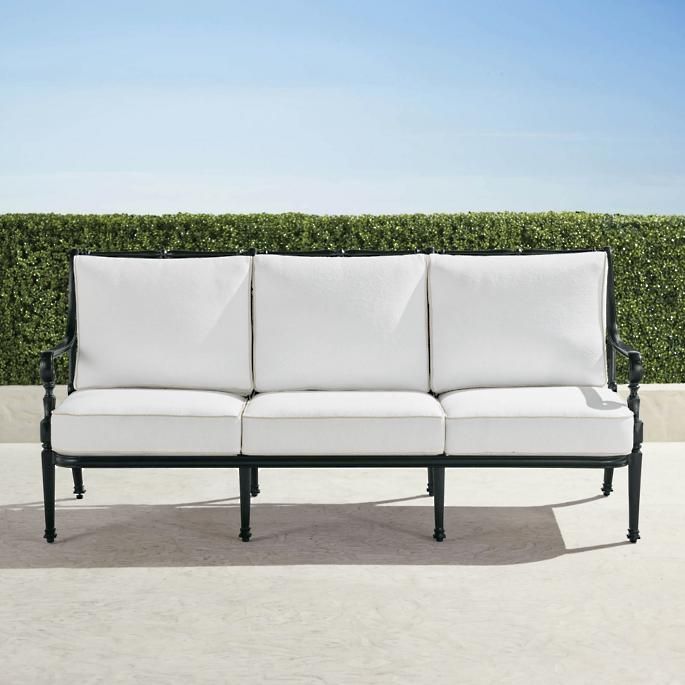 Carlisle Sofa with Cushions in Onyx Finish added by Morgan Hatch