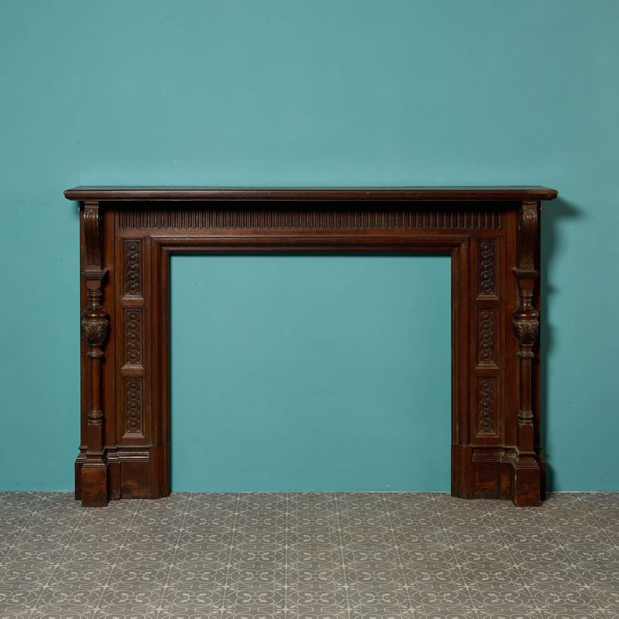 Reclaimed Victorian Jacobean Style Fireplace Surround | UK Architectural Heritage added by Paula Maouyo