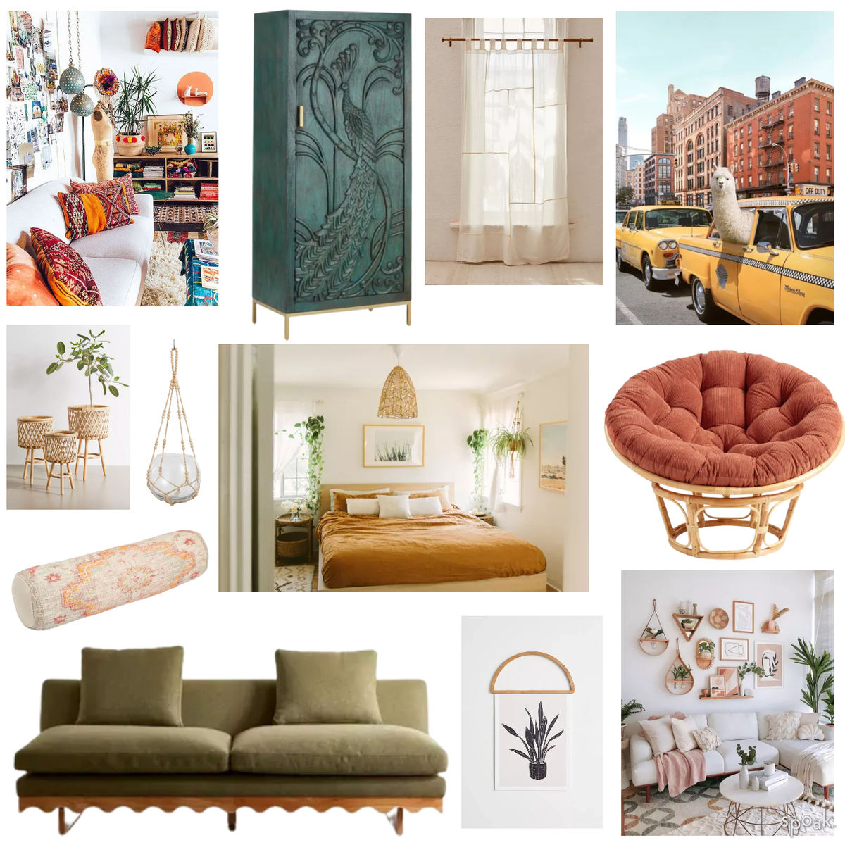 Dorm Room Inspiration designed by Sarah Griffin