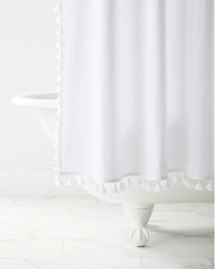 French Tassel Shower Curtain added by Emily Perdue